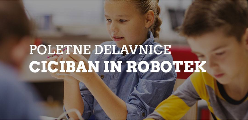 Poletne delavnice robotike in zabavnega programiranja; poletne dejavnosti; Razvojni center Novo mesto